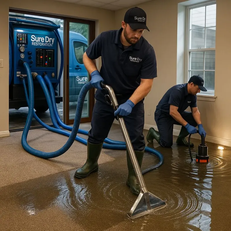 Water Extraction and Removal process in Cape Charles, VA